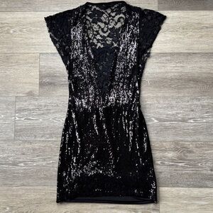 Lipsy Lace Sequin Dress for Sale up to 90% Off: Poshmark